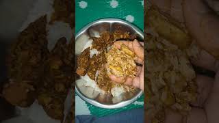 Ricechicken gravy for monday morning breakfast uploadedshort shortfeed shortsvideo food [upl. by Mountfort241]