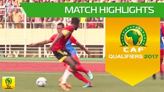 DR Congo vs Angola  Africa Cup of Nations Qualifiers 2017 [upl. by Ajtak]