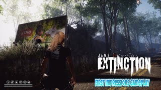 Jaws Of Extinction  Early Access Survival First Impressions Gameplay [upl. by Nylarak]