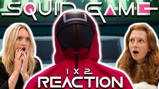 OUR FIRST TIME WATCHING SQUID GAME 1x2 REACTION [upl. by Akfir]