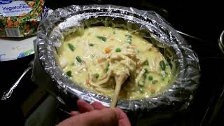 Slow Cooker  Chicken amp Noodles  My Way  Part 2 [upl. by Crean193]