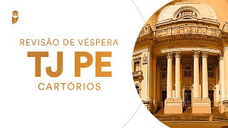 Revisão de Véspera TJ PE Cartórios [upl. by Bibi]