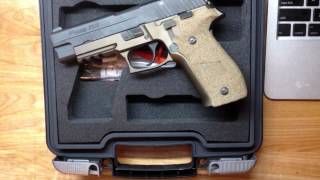 SIG SAUER P226R COMBAT UNBOXING [upl. by Nylatsirk]