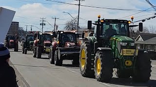 convoi farmers in Quebec rimouski Canada today 2024 [upl. by O'Callaghan]