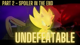 Shin Sonic vs Super Sonic UNDEFEATABLE  The Sonic Tapes stick nodes [upl. by Aihsemaj199]