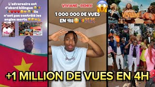 🚨😱VIVIANE 1 MILLION DE VUES EN 4H LES RÉACTIONS DES CAMEROUNAISPRINCE AIME MAAHLOXMAGASCO LILI [upl. by Llirred680]