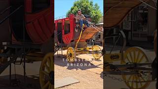 Stagecoach Ride Through Tombstone Arizona Streets  Wyatt Earp amp Doc Holliday OK Corral shorts [upl. by Asirram]