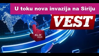 U toku nova invazija na Siriju [upl. by Dave756]