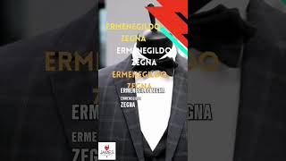 How to Pronounce Ermenegildo Zegna howtopronounce italy zegna shorts [upl. by Buehler]