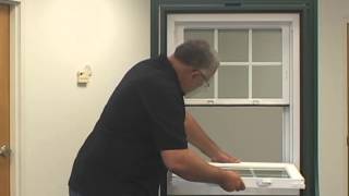 Sash Removal Instructions for Atrium Windows [upl. by Lamaaj]