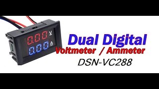 Cheap Dual display voltage and current meter DSNVC288 [upl. by Efron110]