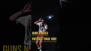 Guns n roses Patience Live Tokyo 1992 gunsnroses slash axlrose duffmckagan live [upl. by Nahtal]