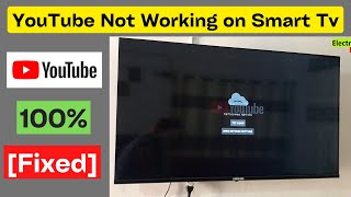 Fixed Youtube Not Working on Smart Tv Cant Connect Right NowTry Again Open Network Settings [upl. by Acimahs48]