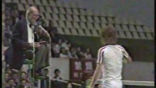 1980 Suntory Cup SF McEnroe vs Nastase [upl. by Hgielanna]