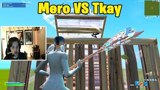 Mero VS FA Tkay 1v1 TOXIC Buildfights [upl. by Aneris]