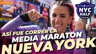 CORRÍ LA MEDIA MARATÓN DE NUEVA YORK 2024 [upl. by Chin]