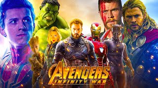 Avengers Infinity War Full Movie Hindi  Caption America Iron Man Thanos  HD Facts amp Review [upl. by Ezekiel]