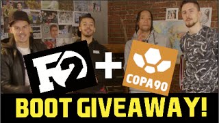 F2Freestylers ft Copa90  Boot giveaway [upl. by Pet199]