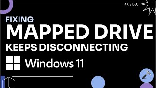 Mapped Drive keeps disconnecting in Windows 11 [upl. by Jariah415]