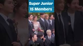 Super Junior OT15 Reunited at Ryeowook and Aris Wedding [upl. by Nerissa275]