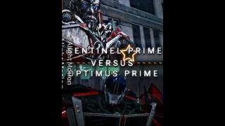 Optimus primetfp vs Sentinel primedotm TransformersM20 shortsedittransformers [upl. by Aenneea237]