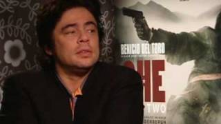 Why did Benicio del Toro walk out of Che interview [upl. by Vasta]