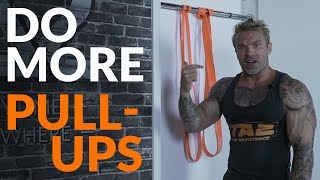 Get Stronger at Pull Ups  Using Resistance Bands [upl. by Cadal]