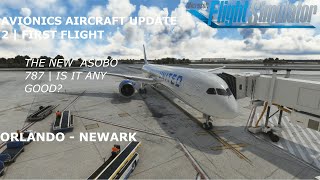 787 AAU2 FIRST FLIGHT  FIRST FLIGHT amp REVIEW [upl. by Crysta927]