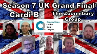 Connections Online Quiz League 🇬🇧 Season 7 Grand Final  Cardi B v The Zoomsbury Group [upl. by Soulier]