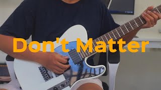 Akon  Dont Matter  Guitar Loop Cover [upl. by Acired]