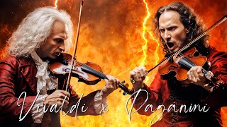 Vivaldi vs Paganini Drama on the Strings  The Best Classical Violin Music [upl. by Salokcin]