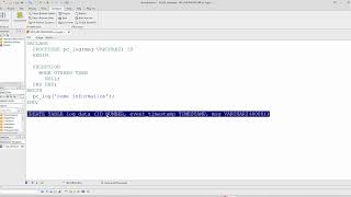 logging function in oracle plsql using autonomous transaction [upl. by Adnolay]