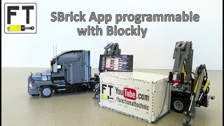 New Sbrick app programmable with Blockly  MACK Anthem MOD [upl. by Lodi290]