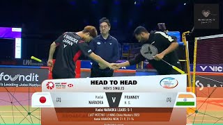 Highlights  SATHIO GROUP Australian Open 2024 HS Prannoy IND vs Kodai Naraoka JPN  MS QF [upl. by Kraska]