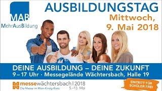 MehrAusBildung MAB auf der Messe Wächtersbach 2018 [upl. by Naugan291]