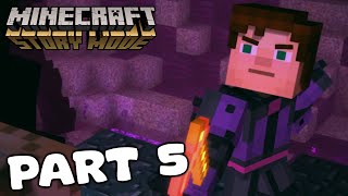 Destroying the WITHER STORM  Minecraft Story Mode  Part 5 [upl. by Ellecrad27]