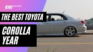 which toyota corolla year is the best 232021 [upl. by Evangelina]