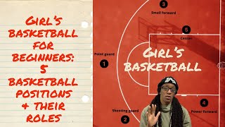 Girls basketball for beginners 5 basketball positions and their roles [upl. by Yssej]