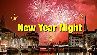 🎇New Year Night Celebration in Zürich Switzerland  Happy New Year 2021  Fireworks in Zürich [upl. by Ishmul]