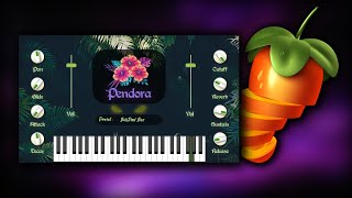 This is how i made a FIRE beat using Pendora VST🔥Making a beat in FL Studio 20 [upl. by Franza]