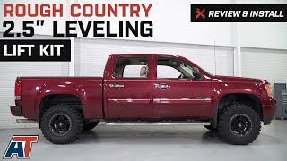 20072018 Sierra Rough Country 25quot Leveling Lift Kit Review amp Install [upl. by Deirdra449]