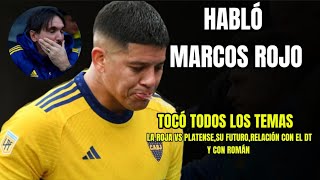 Las 💣💣 de Marcos Rojo  habló de todo [upl. by Ylil]