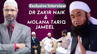 Interview of Dr Zakir Naik amp Molana Tariq Jamil  Hafiz Ahmed Podcast foryou viralvideo [upl. by Wynnie]