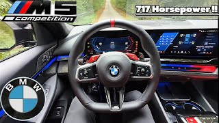 2025 BMW M5 G90 – The Most Powerful Luxury Sedan Ever Full Review amp Test Drive [upl. by Lladnew]