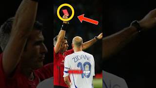 The Insane Story Behind Zidanes Red Card Record [upl. by Drarreg]