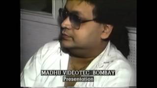 BAPPI LAHIRI RECORDING quotBAANKE SAJAN GHAR AAYEquot 1990 [upl. by Atikin650]