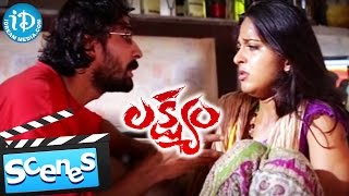 Lakshyam Movie Scenes  Anushka Kidnapped by Yashpal Sharmas Men [upl. by Byler]