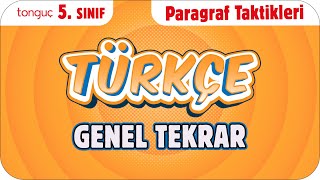 Türkçe Genel Tekrar ✍🏻 5 Sınıf ATAK KAMPI 2025 [upl. by Deirdra]