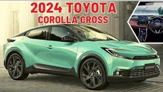 ALL NEW TOYOTA COROLLA CROSS 2024 Il First look amp Walkaround [upl. by Ahcmis]