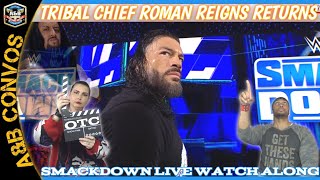 🔴 WWE Smackdown LIVE Stream  Roman Reigns RETURNS  Full Watch Along amp Review 8924 [upl. by Garnette779]